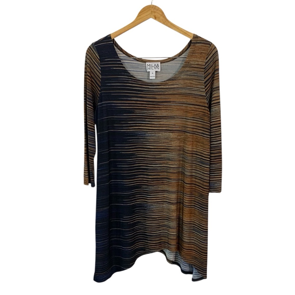 MILA & MILÁN Abstract Striped Tunic